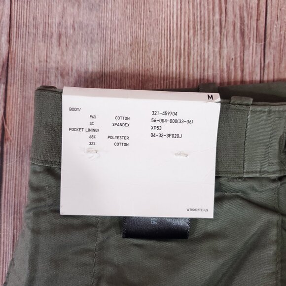 NWT Uniqlo Mens Size Medium Smart Ankle Pants Olive - Picture 12 of 15